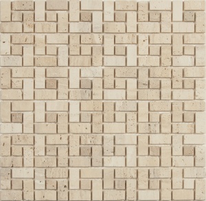 Мозаика K-704 камень (15х30х7) 305х305