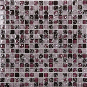 Мозаика No-299 камень и стекло (15х15х8) 305х305