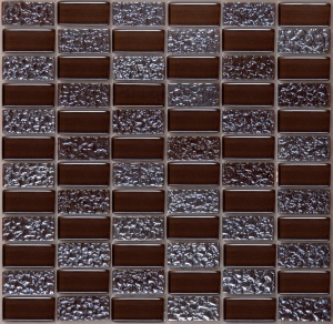 Мозаика SG-8029  стекло (23х48х8) 298х298